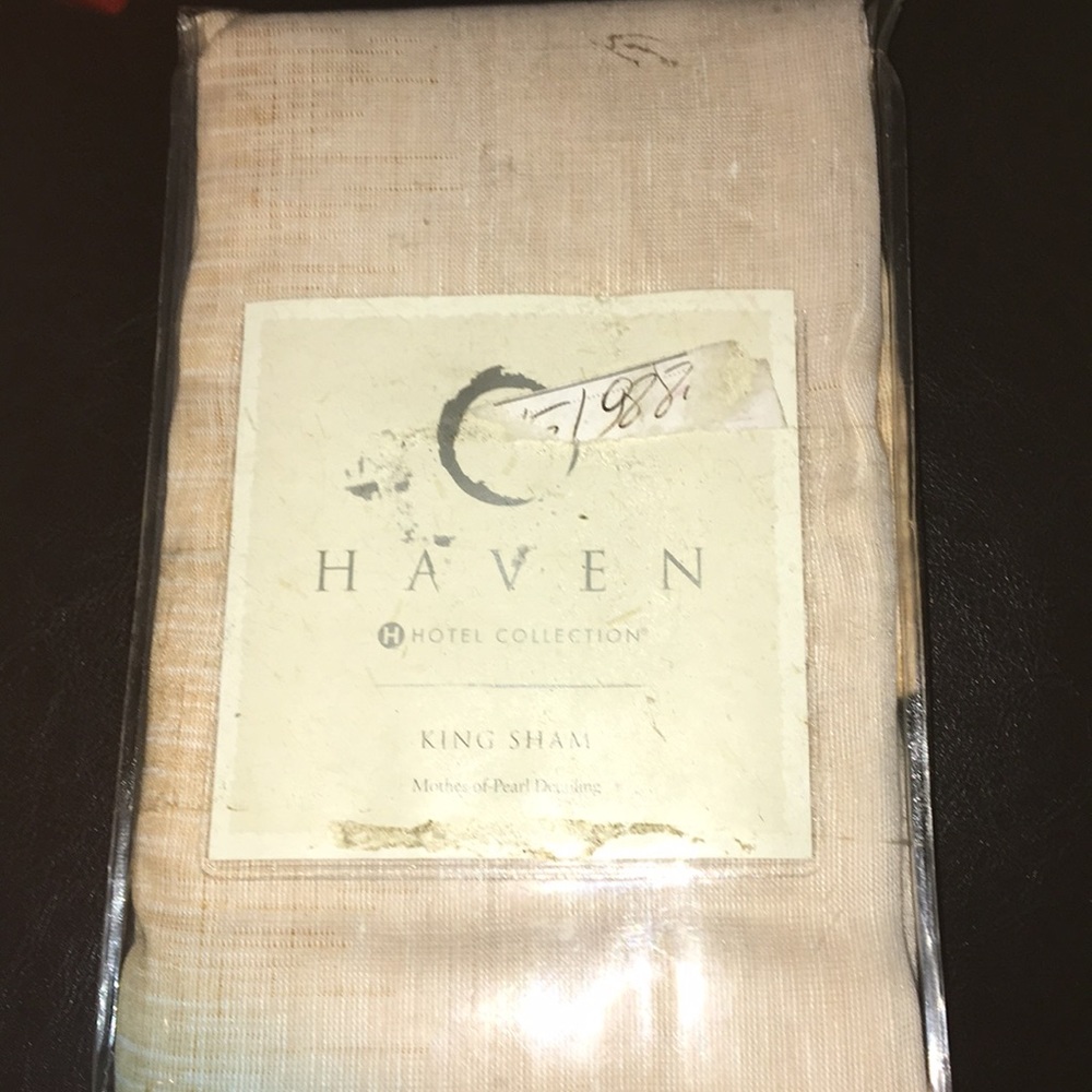 Hotel Collection Haven King Shams x 2 Nip